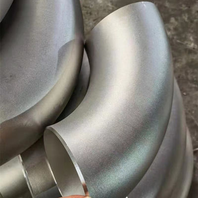 ποιότητας  SS304/316 Pipe Fittings Elbow 45 90 LR SCH5S~XXS Wall Thickness εργοστάσιο